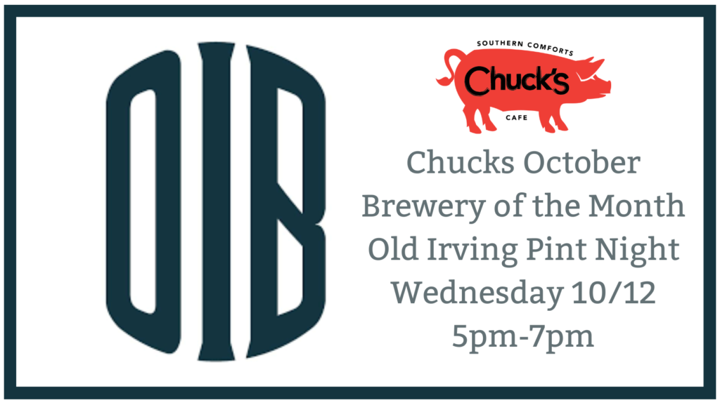 Old Irving Brewing Pint Night